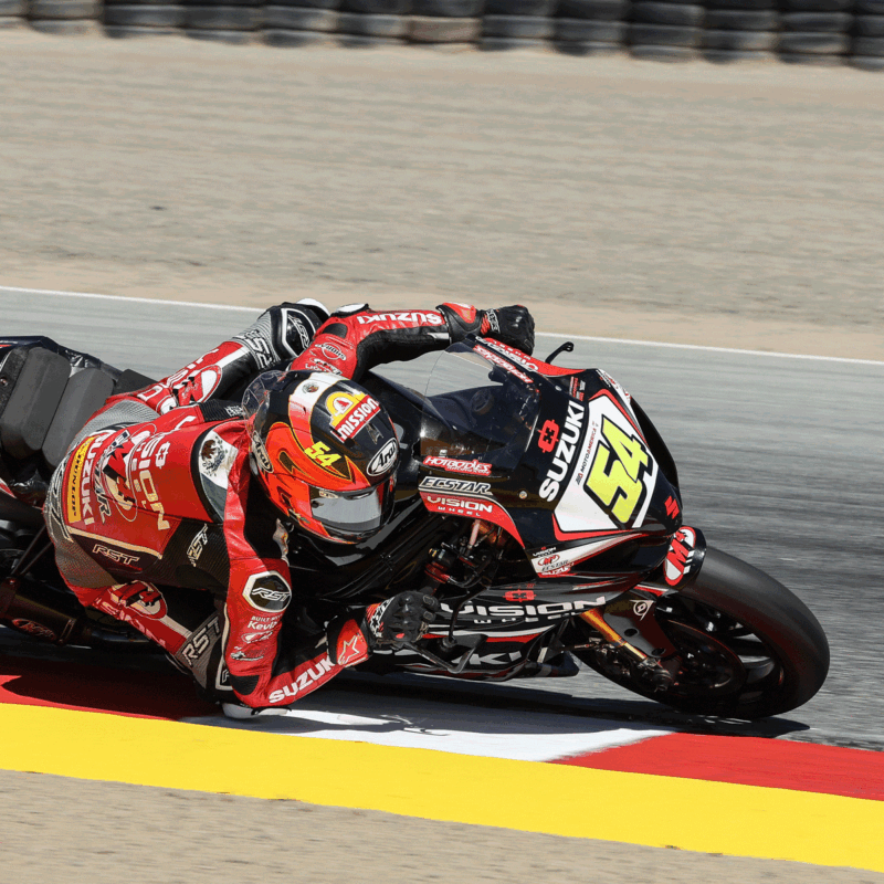 Richie Escalante on the Vision Wheel M4 ECSTAR Suzuki GSX-R1000R