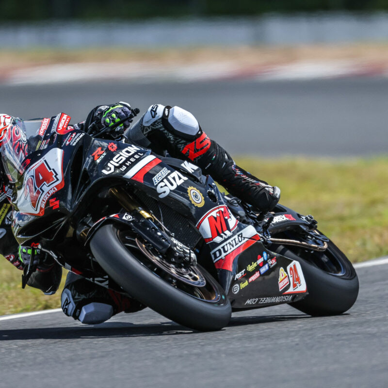 Cory Ventura (24) took advantage of the opportunity this weekend to card back-to-back top-five finishes at Brainerd.