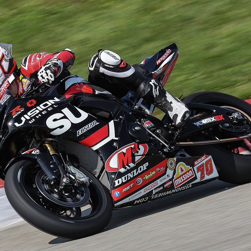 Tyler Scott (70) earned a hard-fought third place and fifth consecutive podium at Pittsburgh.